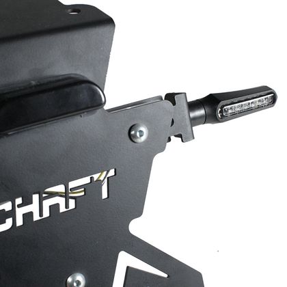 Clignotant Chaft Geek à led avec feux de stop (La paire) Universel - Noir