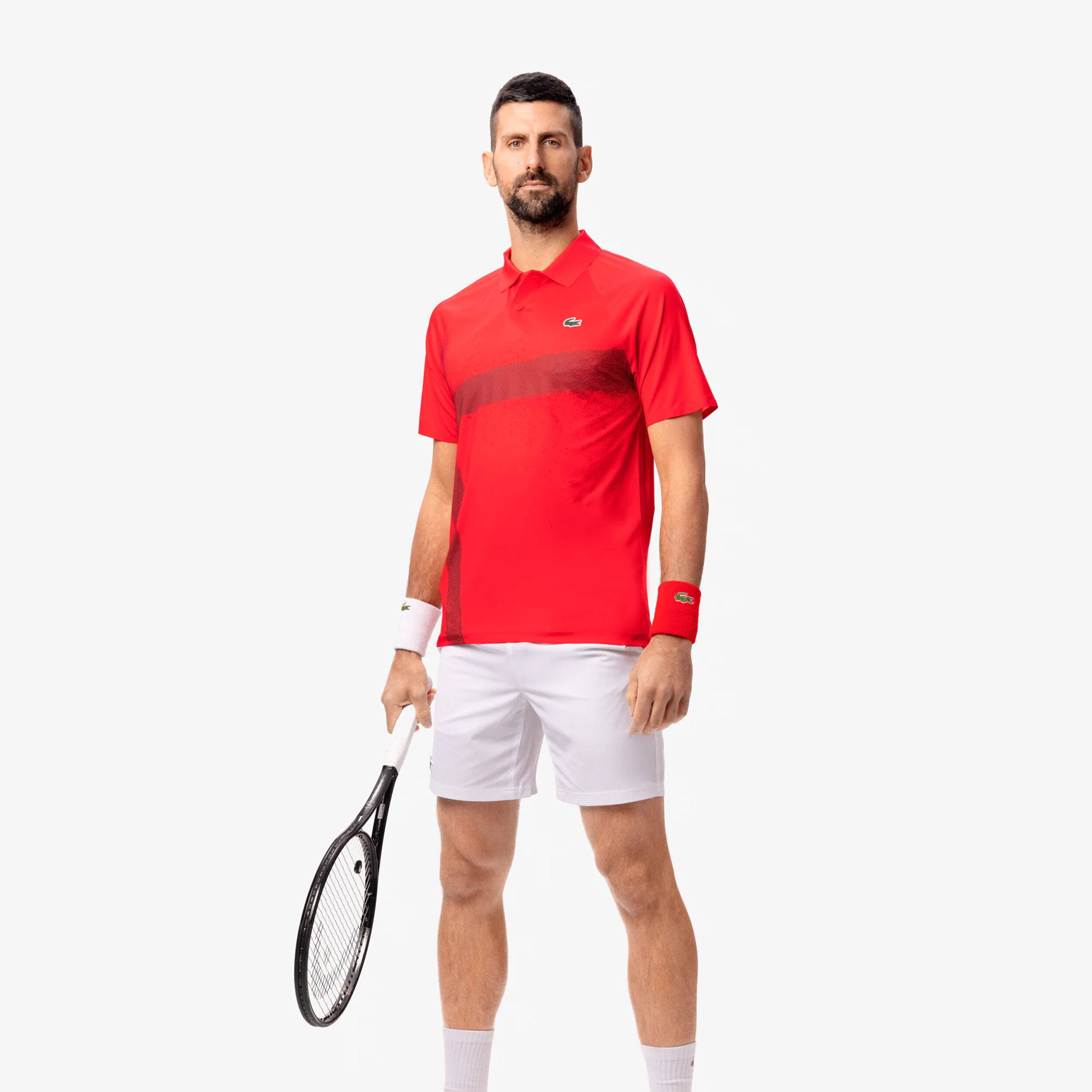 Lacoste Djokovic Polo Hommes - Rouge