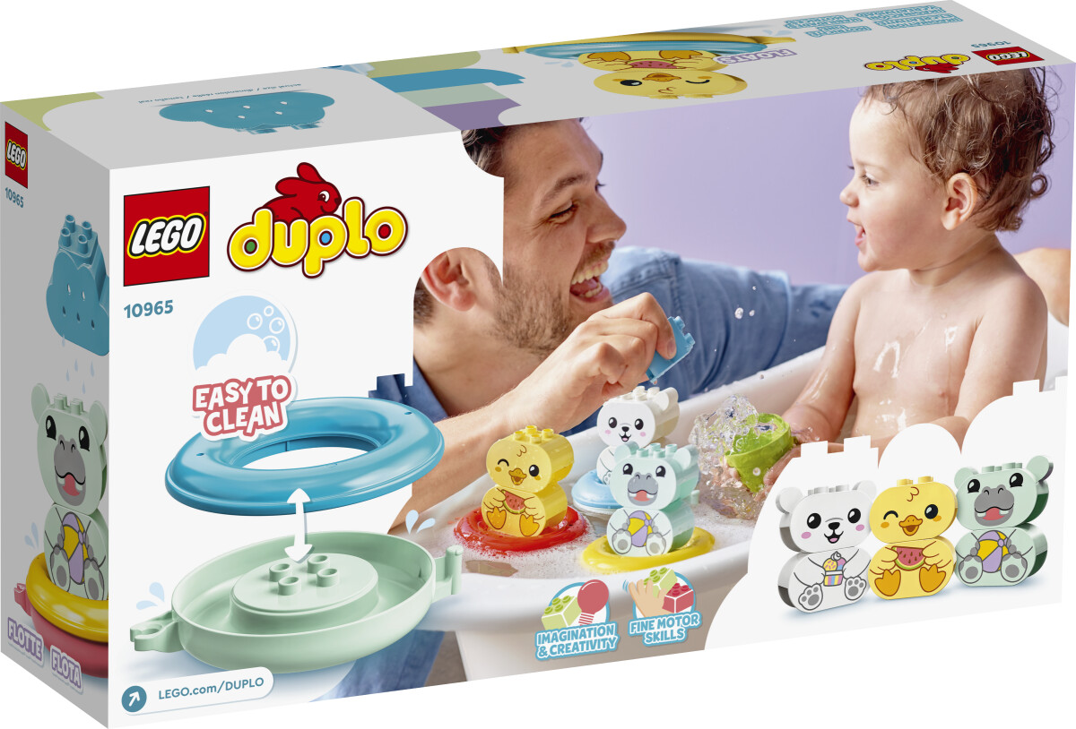 Lego Duplo - Sjov I Badet - Flydende Dyretog - 10965