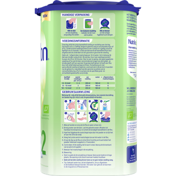 Nutrilon Bio 2 Opvolgmelk - Baby 6-12 maanden 800 g