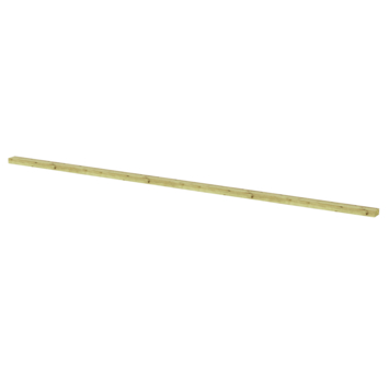 Tuinpaal grenenhout ruw ca. 2,5 x 5,0 cm, lengte ca. 180 cm