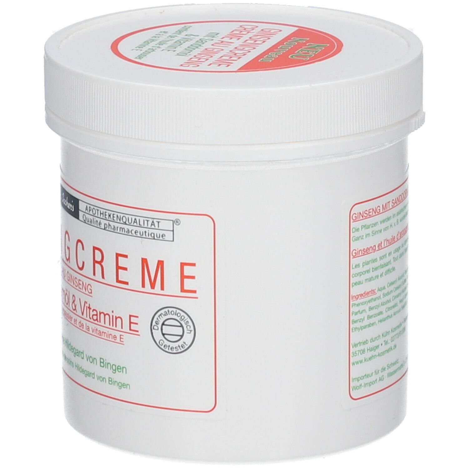 Dr. Sacher´s Ginseng Creme mit Sanddornöl und Vitamin E