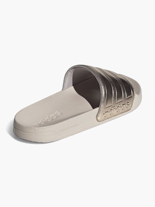 adidas ADILETTE SHOWER Slide Silber
