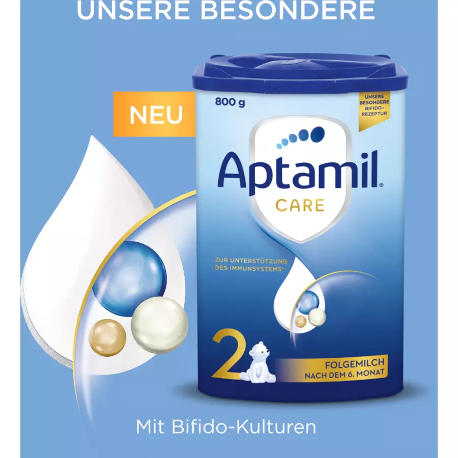 Aptamil Folgemilch 2 CARE 800g nach dem 6. Monat