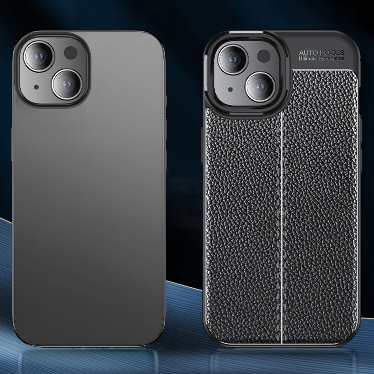 Hülle Handy Schutz für Apple iPhone 15 Case Cover Bumper Etuis Backcover Schale