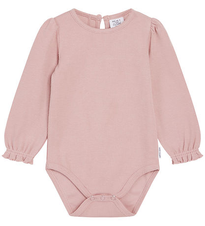 Hust and Claire Body L/æ - Rib - Beatrix - Dusty Rose