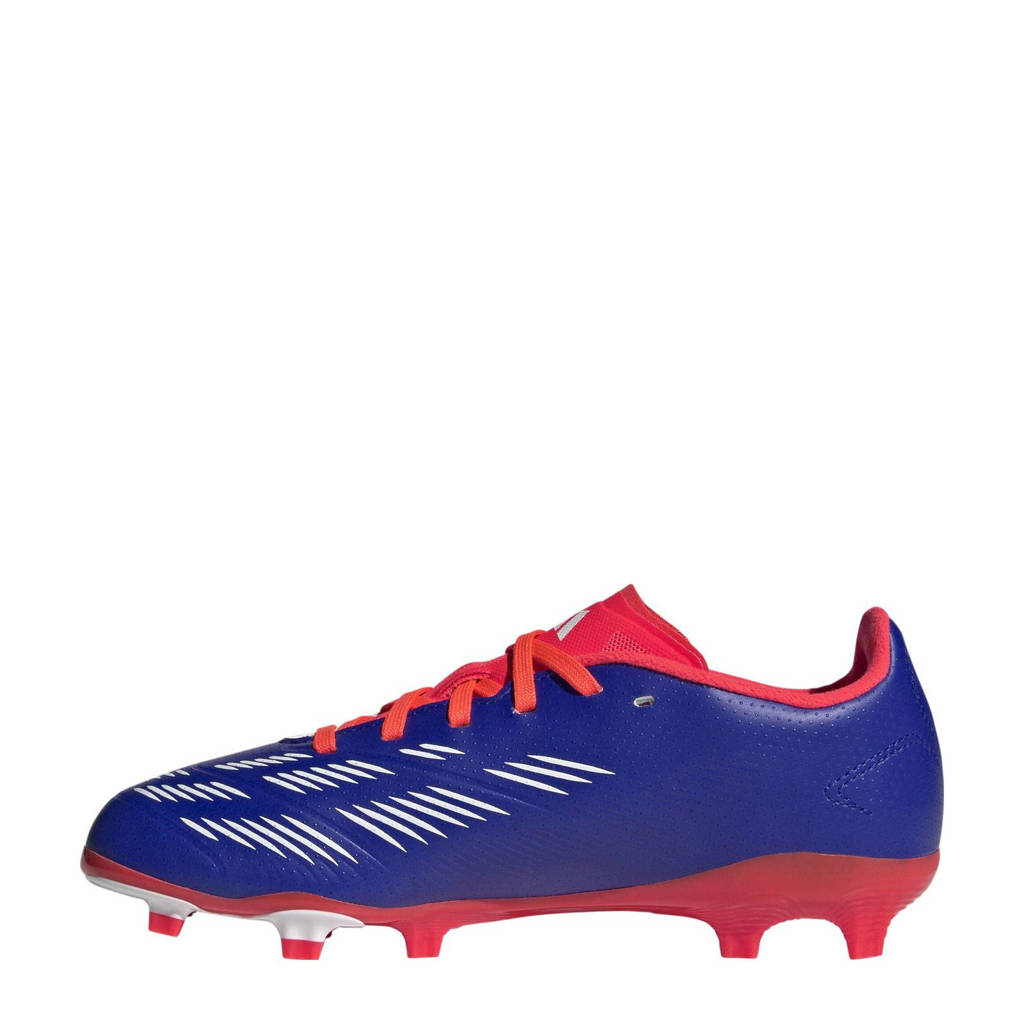 adidas PREDATOR LEAGUEjunior voetbalschoenen blauw/wit/rood