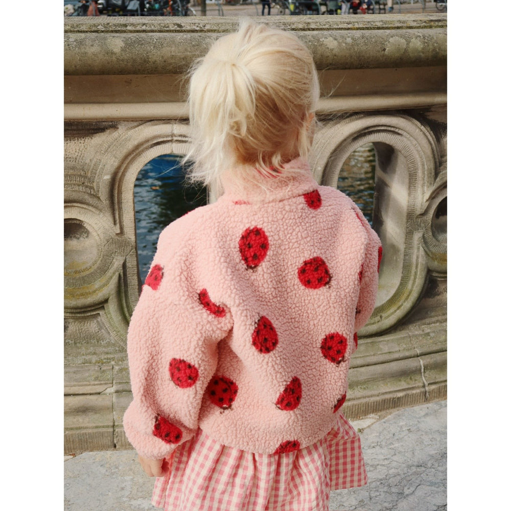 Køb Konges Sløjd Ladybug Pink Jody Bamse Jakke Grs