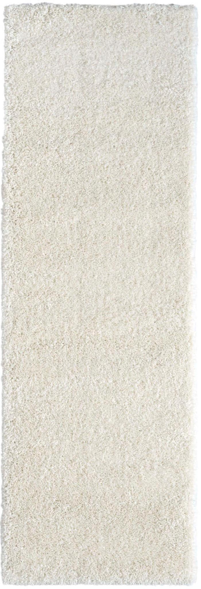 GOODproduct Hochflor-Bettumrandung »Banji« Höhe 37 mm 3 tlg. Uni Farben, weich und flauschig, auch als Läufer & in rund erhältlich
