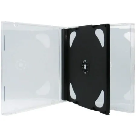 XLayer5 DVD CD Hüllen 2fach 2er doppel Jewelcase black
