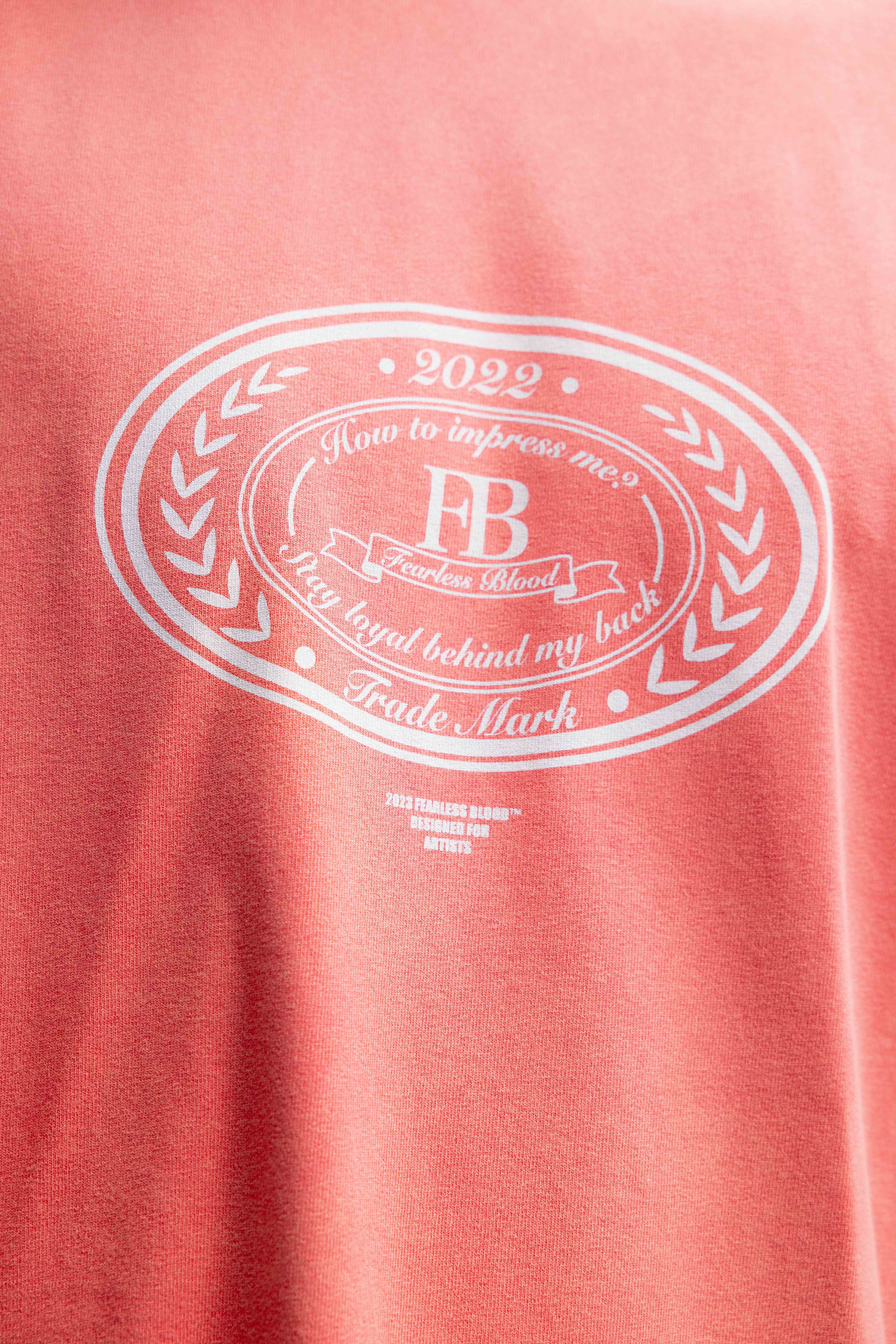 Fearless Blood T-Shirt Heren Rood