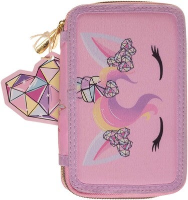 Unicorn Gems Dobbeltpennal