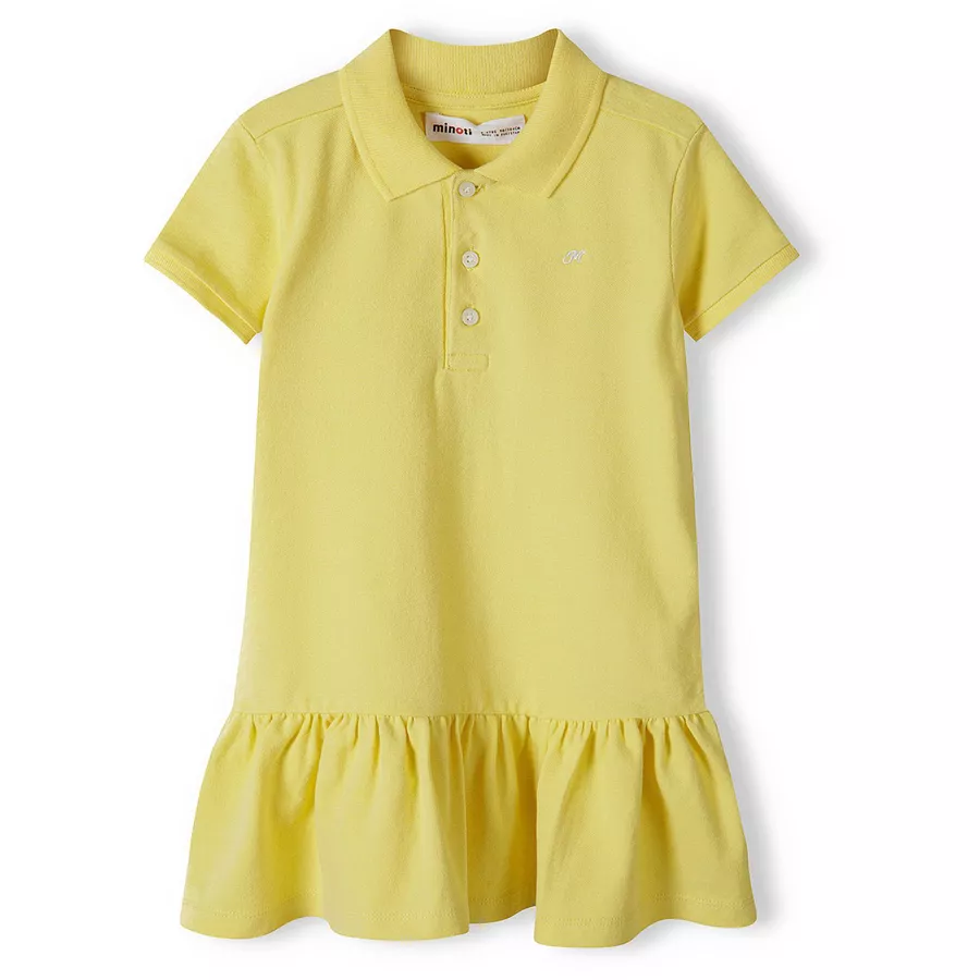 MINOTI Polokleid Gelb
