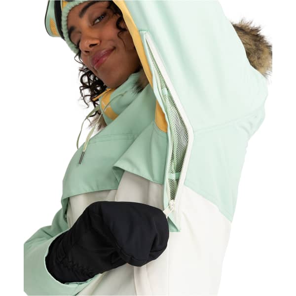 Veste de ski ROXY SHELTER SNJT CAMEO GREEN