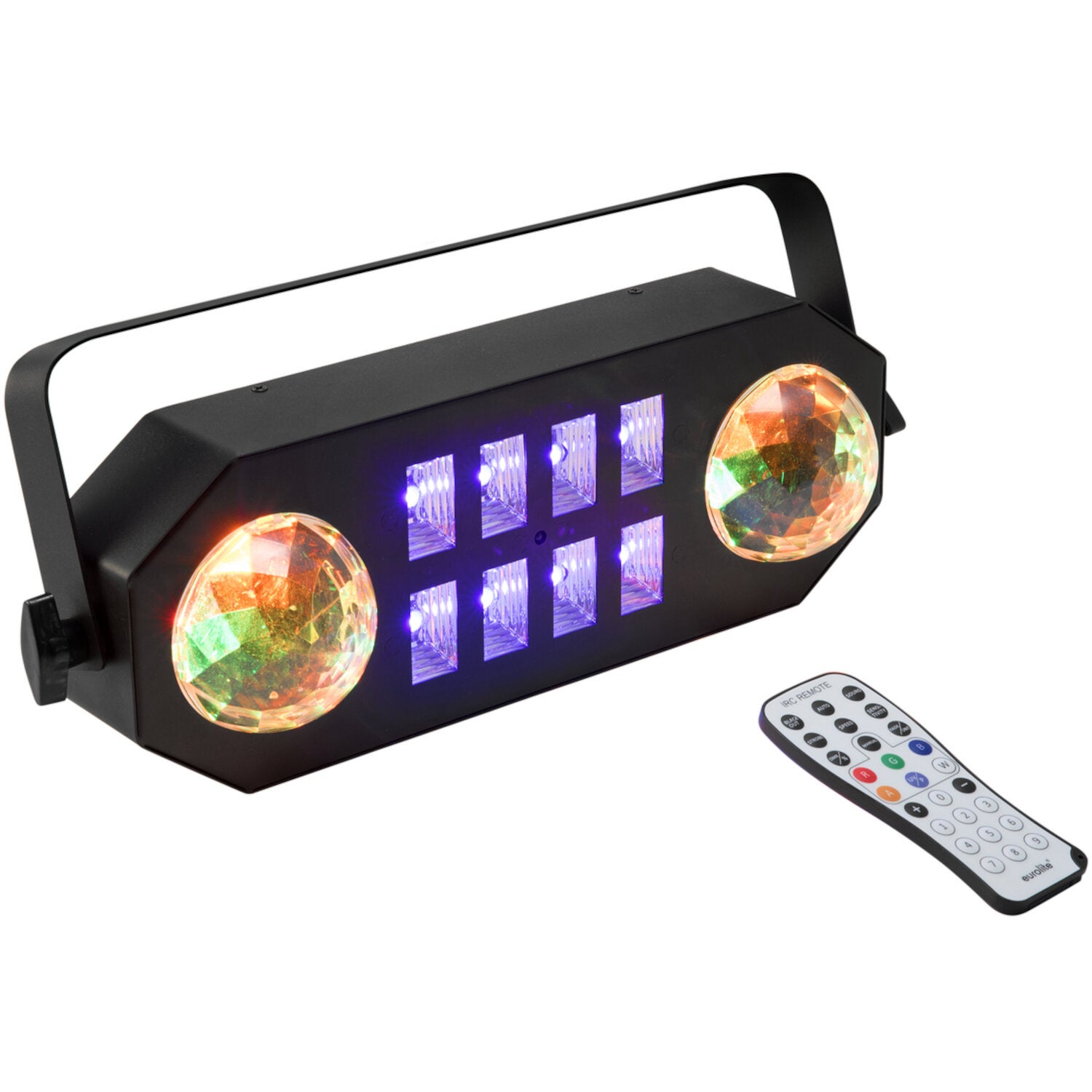 Eurolite LED DMF-5 Hybrid Flower spotlight & blacklight met afstandsbediening