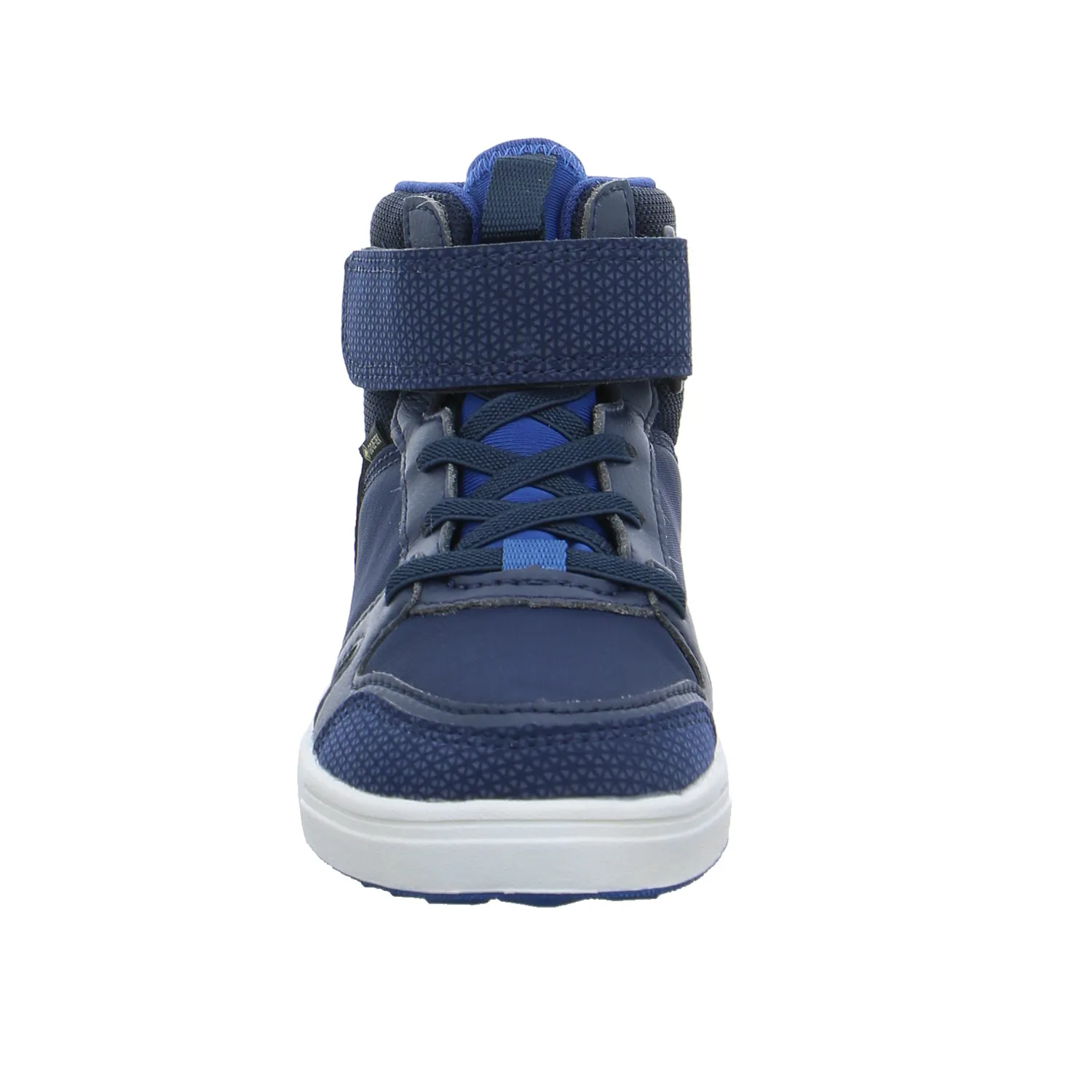 VIKING Kleinkinder-Halbschuh Klett Blau Textil  Sneaker