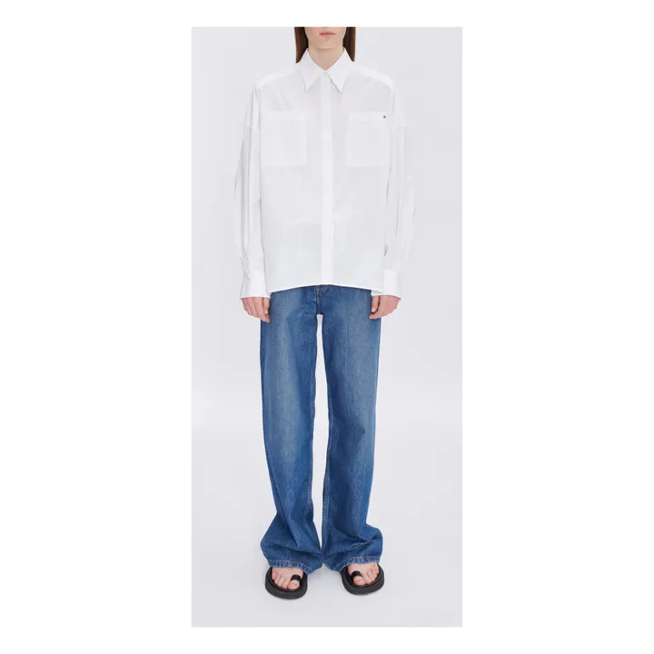 A.P.C. Collaboration A.P.C. x Natacha Ramsay Levi - Chemise Warvol F Coton Bio | Blanc
