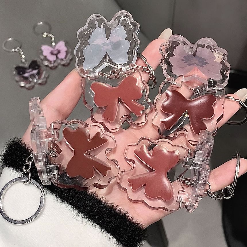 Cappuvini - Lucky Butterfly Sleutelhanger Lipgloss - 4 Kleuren