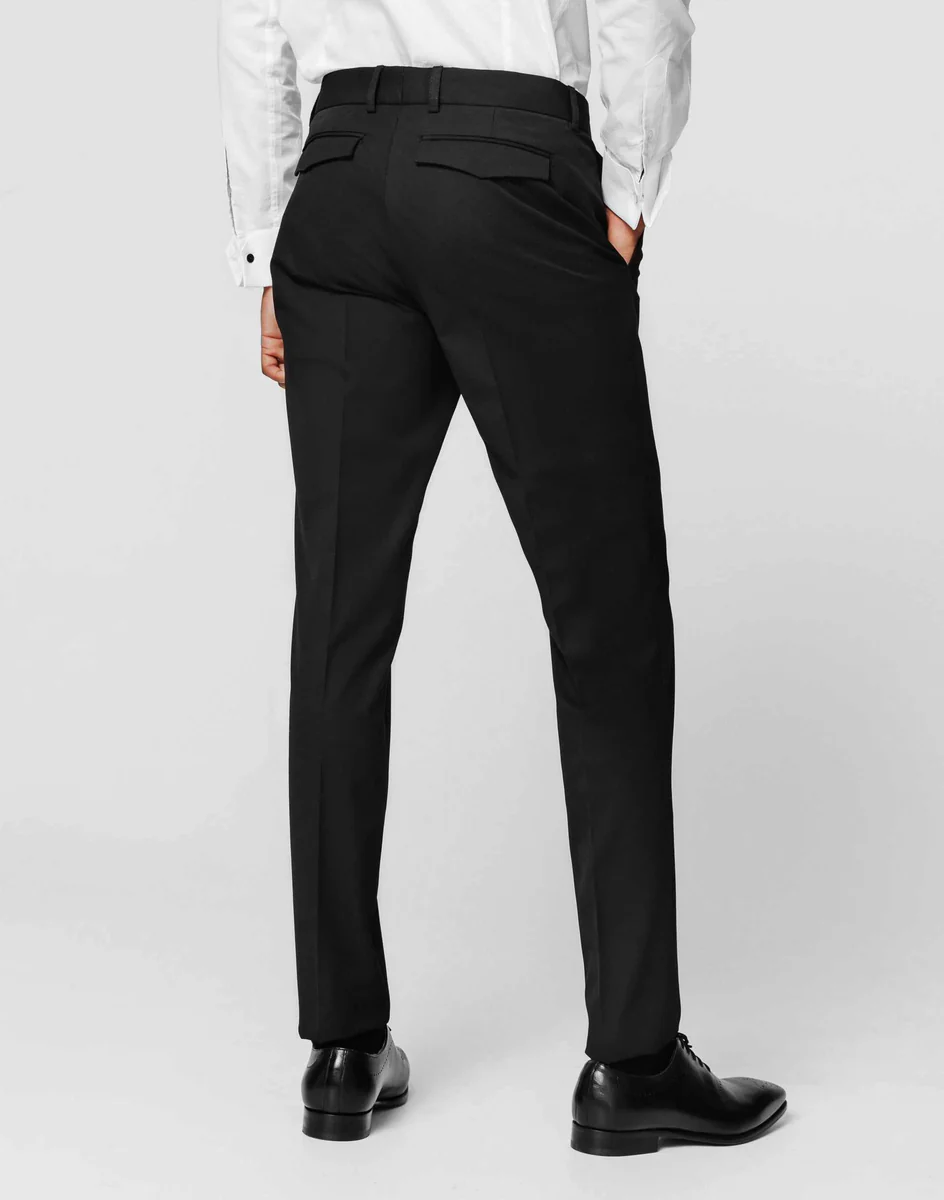 Pantalon slack noir