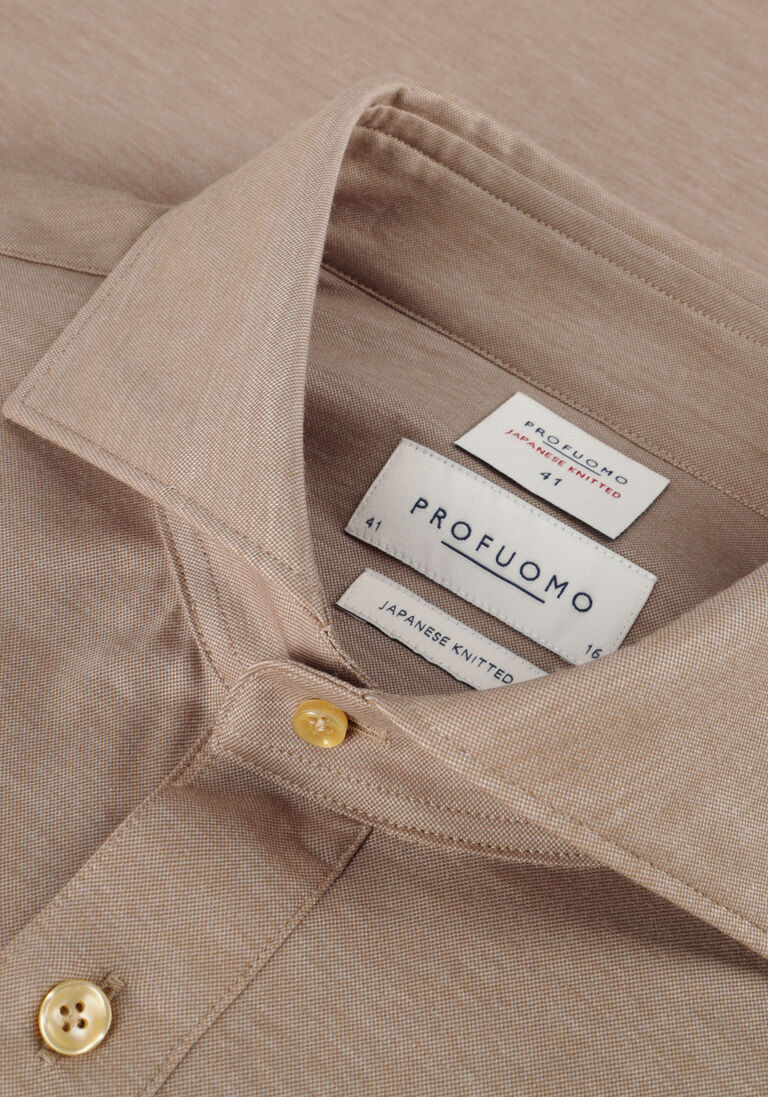 PROFUOMO beige profuomo polo shirt polo camiche sc sf