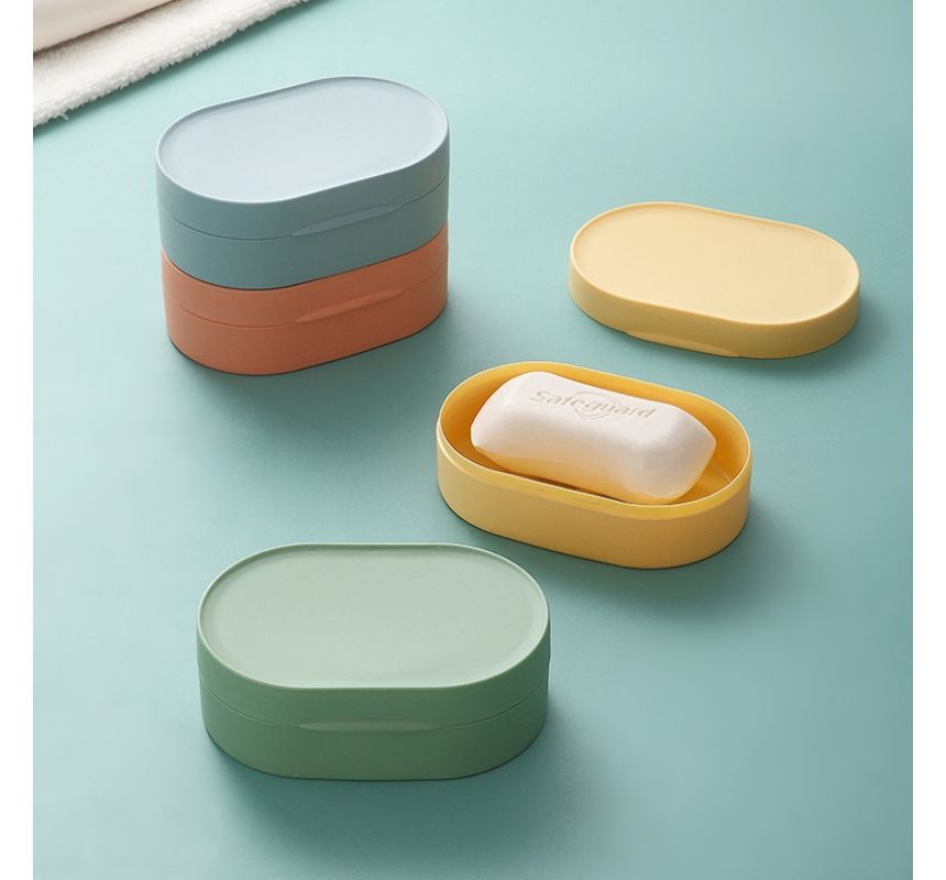 Ribbocco - Eenvoudig plastic reiszeepdoosje (verschillende designs)