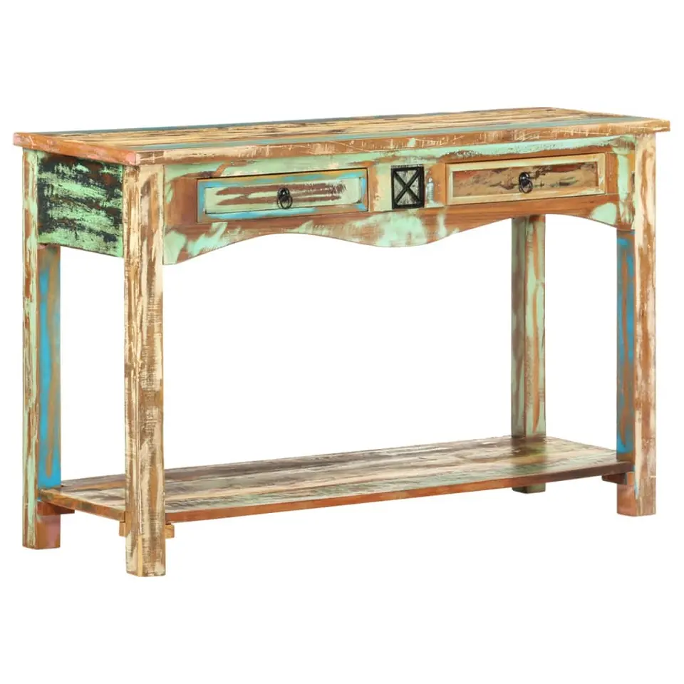 vidaXL - Wandtafel - Multikleur - Hout
