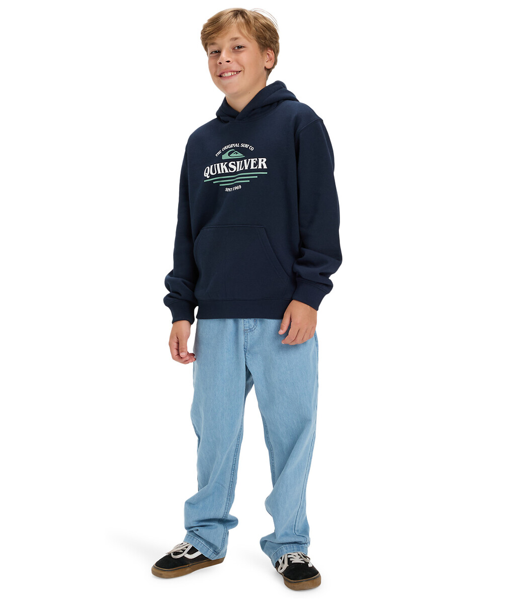 QUIKSILVER<br>Moletom com capuz feito de lã escovada