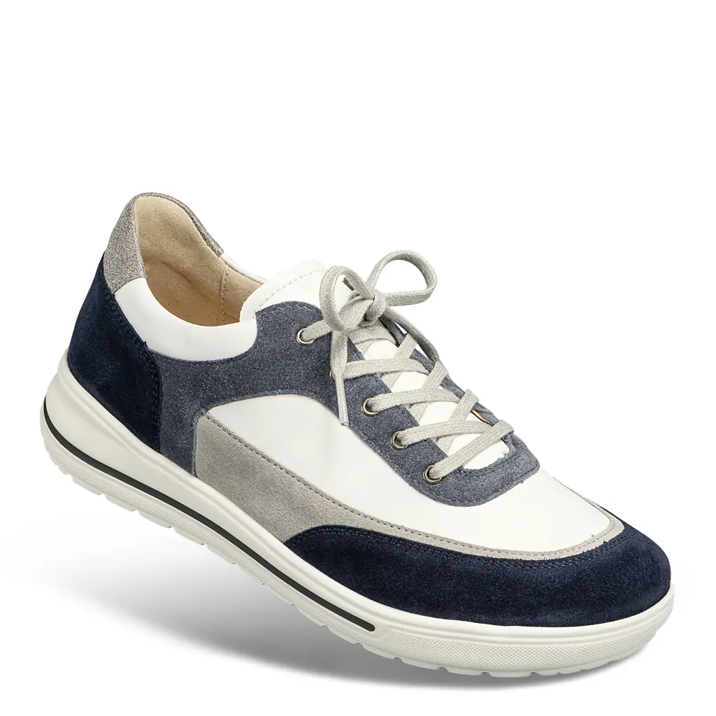DAMEN - Sneaker INDRA blau-weiss