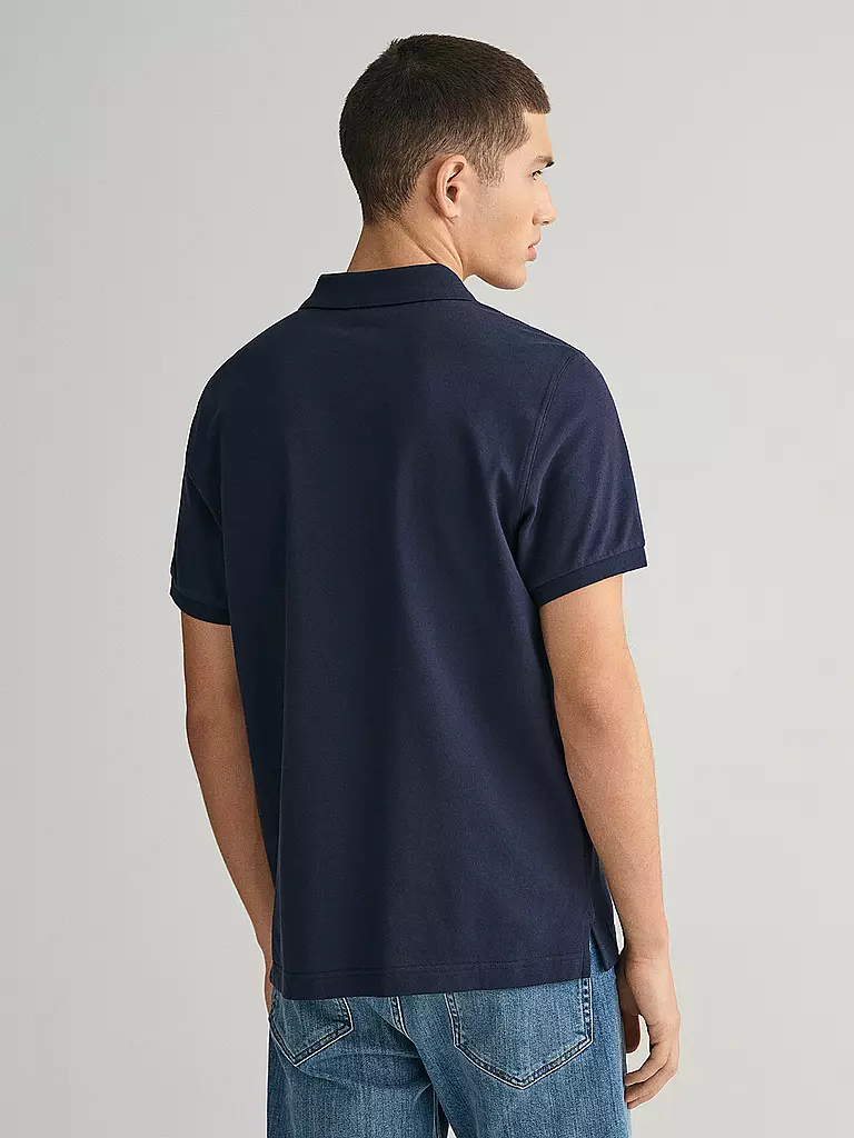 GANT Poloshirt Regular Fit dunkelblau