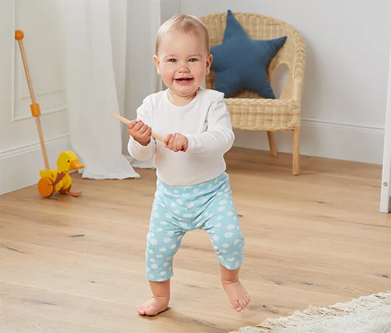 5 Leggings aus Bio-Baumwolle, mehrfarbig