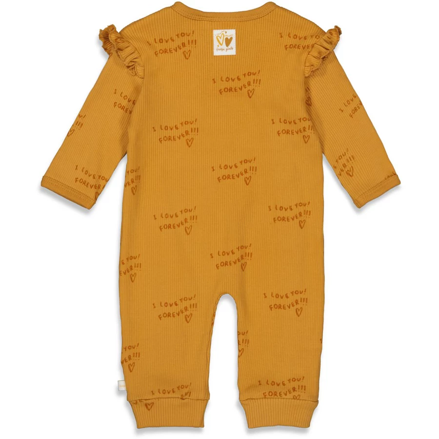 Feetje Overall Forever Okergeel