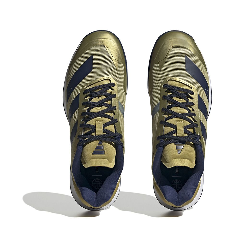 Adidas Performance ADIZERO FASTCOURT - Chaussures volleyball Homme gold/navy/white
