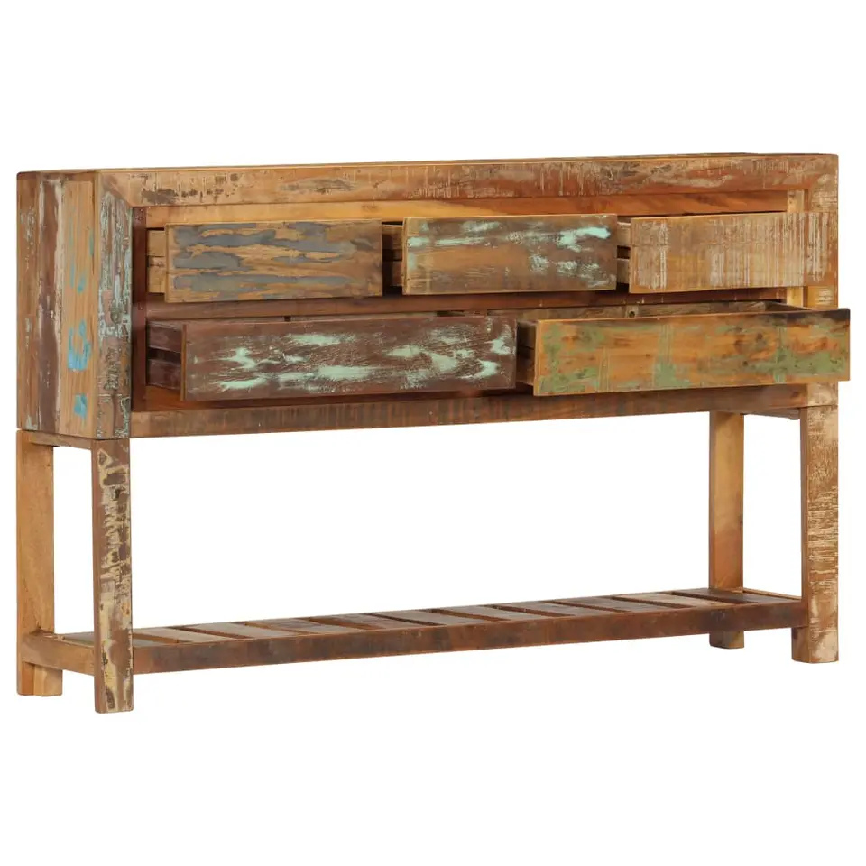 vidaXL - Dressoir - Multikleur - Hout
