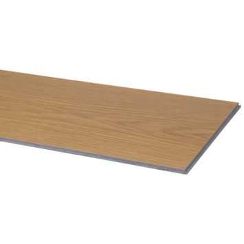Lundia click PVC Natuur Tone rechte stroken donkerbruin houtlook incl. geïntegreerde ondervloer