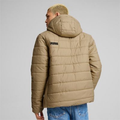 PumaESS Hooded Padded Jacket - beige