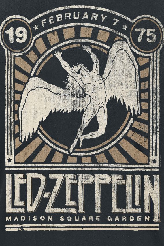 Madison Square Garden 1975 | Led Zeppelin T-Shirt Manches courtes