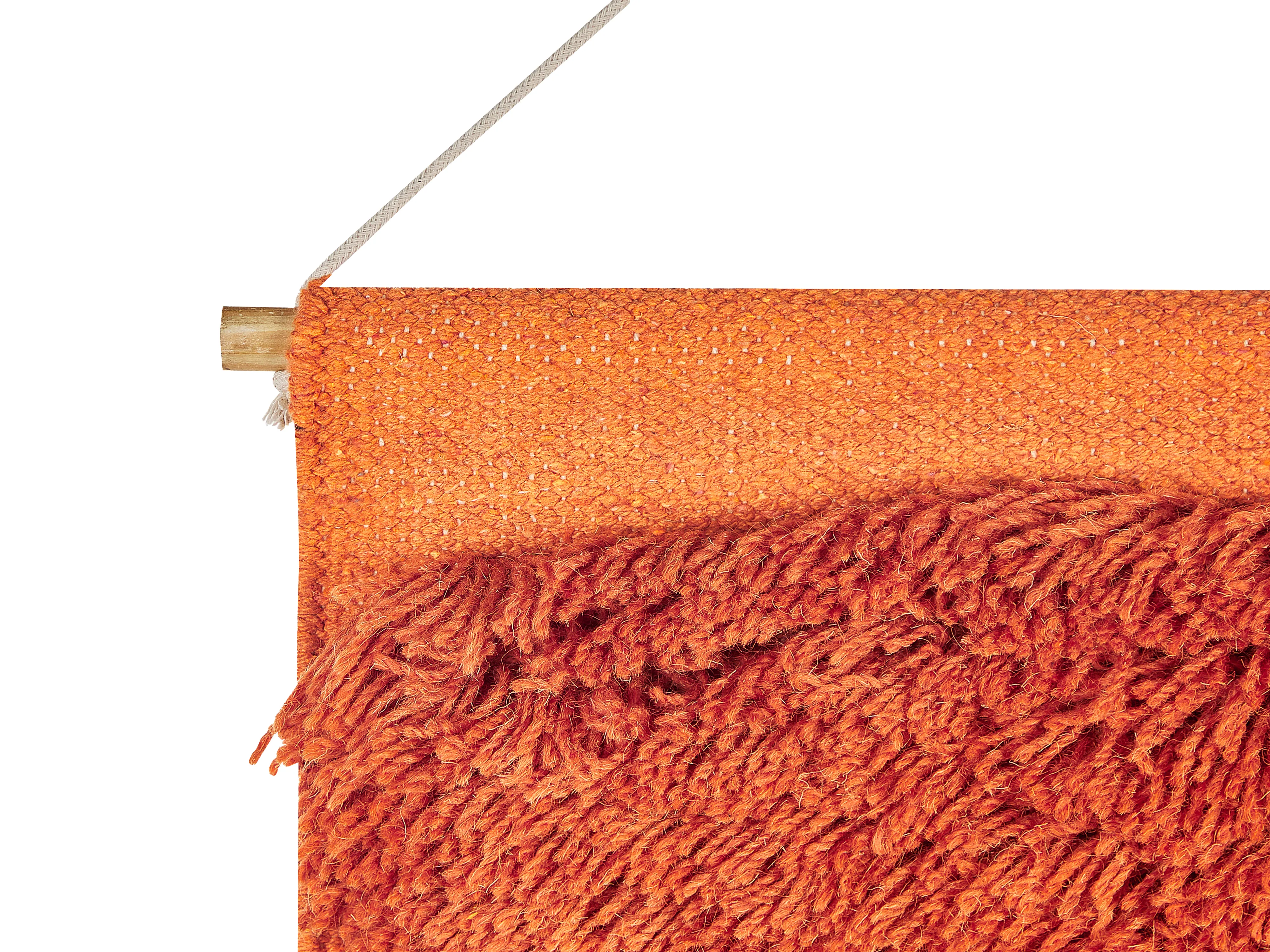 Stoffen wanddecoratie KAMALIA Katoen 112 cm Oranje