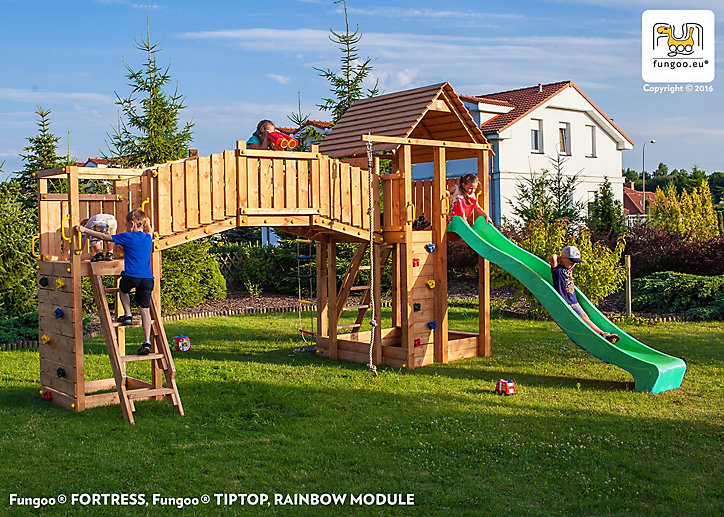 Station de jeux Fungoo Rainbow fortress