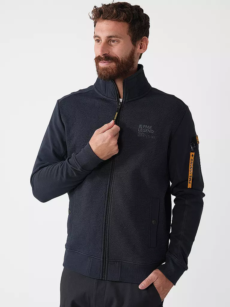 PME LEGEND Sweatjacke dunkelblau
