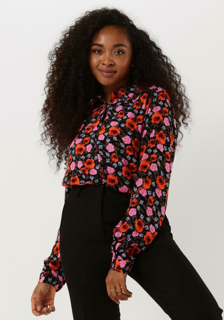 MODSTR\u00D6M multi modstr&ouml;m blouse bon print shirt