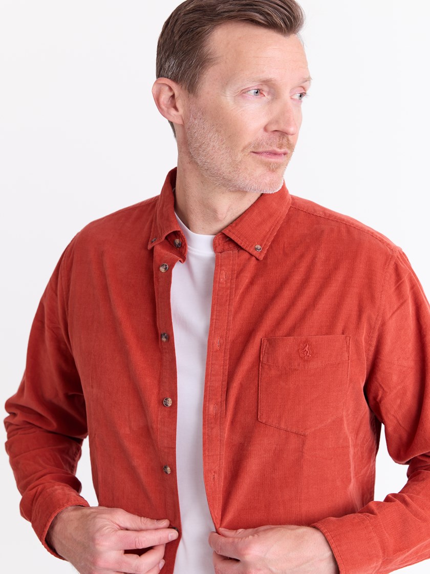 Corduroy skjorte Tandori Spice