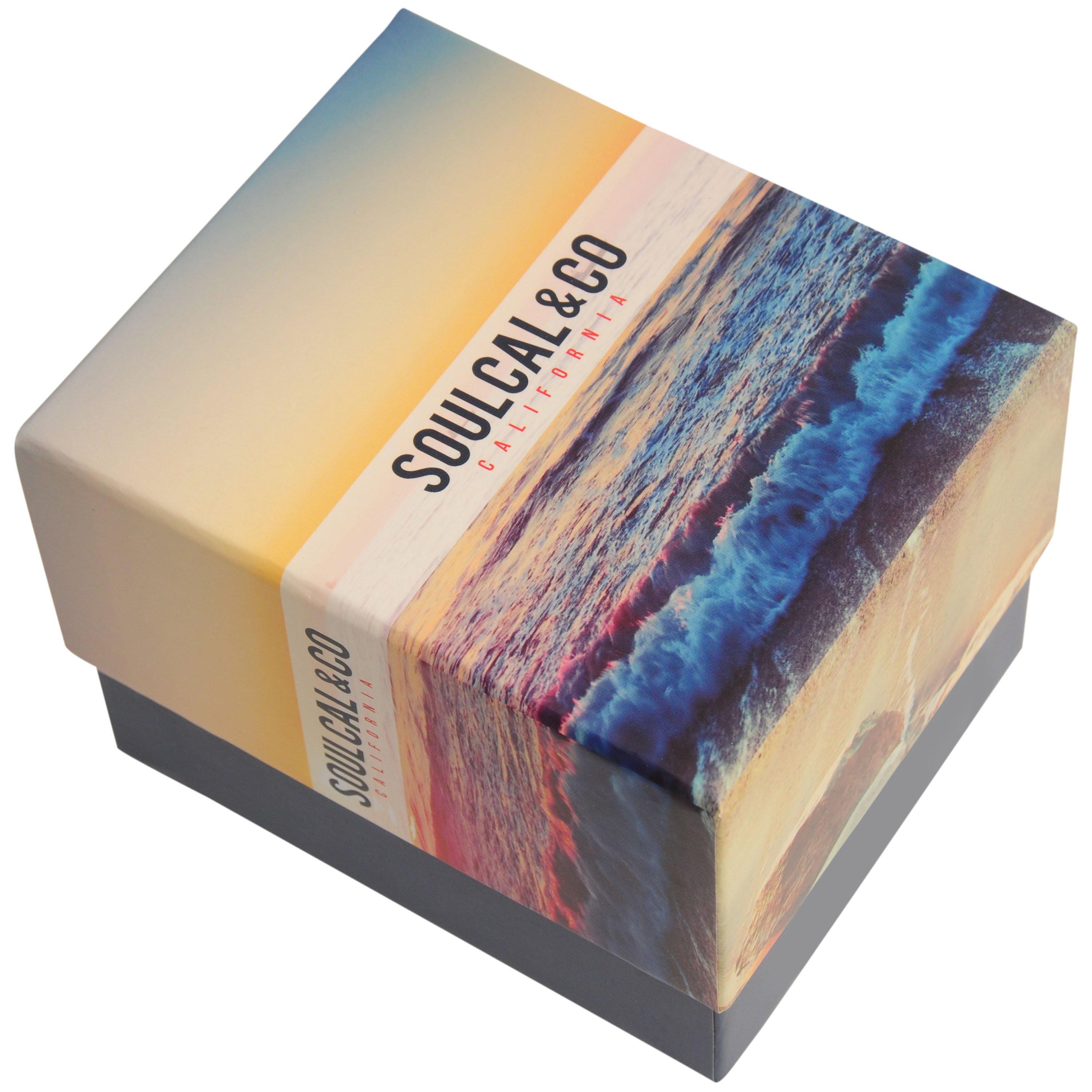 SoulCal SoulCal Quartz Numberless Watch Mens