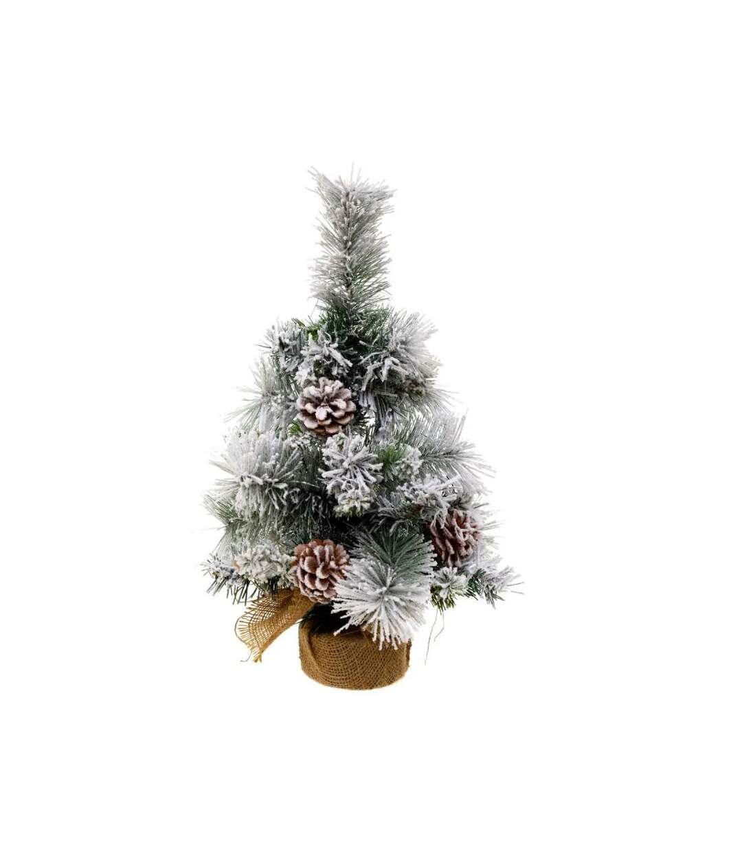 Sapin de Noël à Poser Minnesota 50cm Blanc