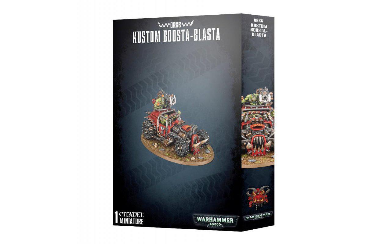 Figur Warhammer 40.000 Kustom Boosta-BlastaBewaffnetes Fahrzeug der Orks
