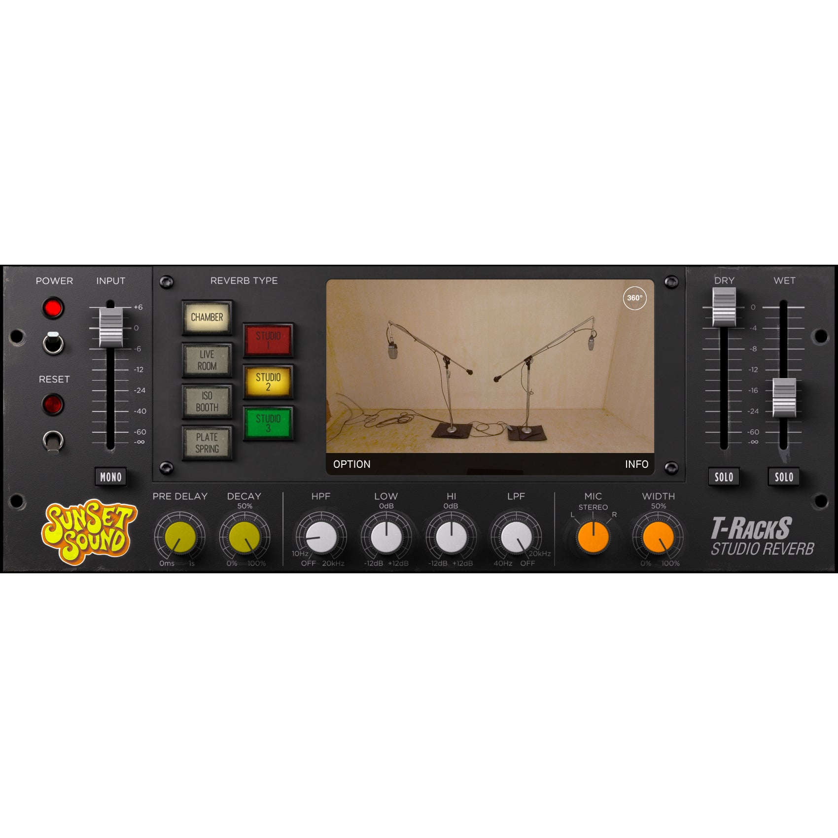 IK Multimedia T-RackS Sunset Sound studio reverb (download)