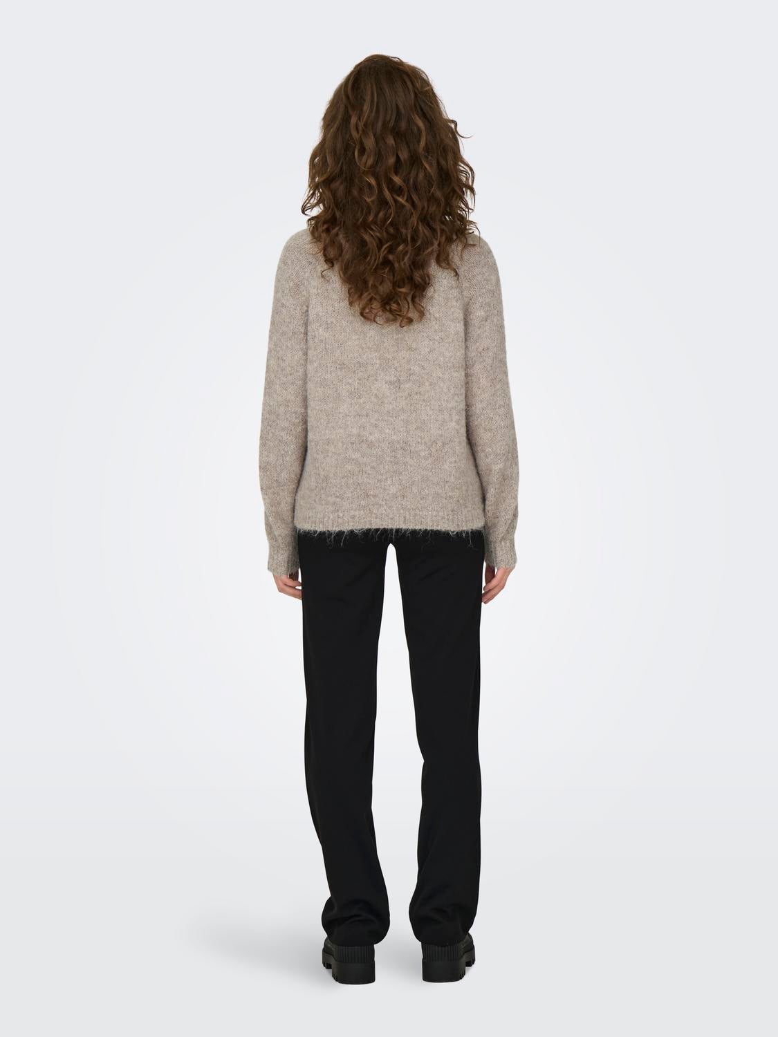 JDYZOEY Strickpullover Chateau Gray