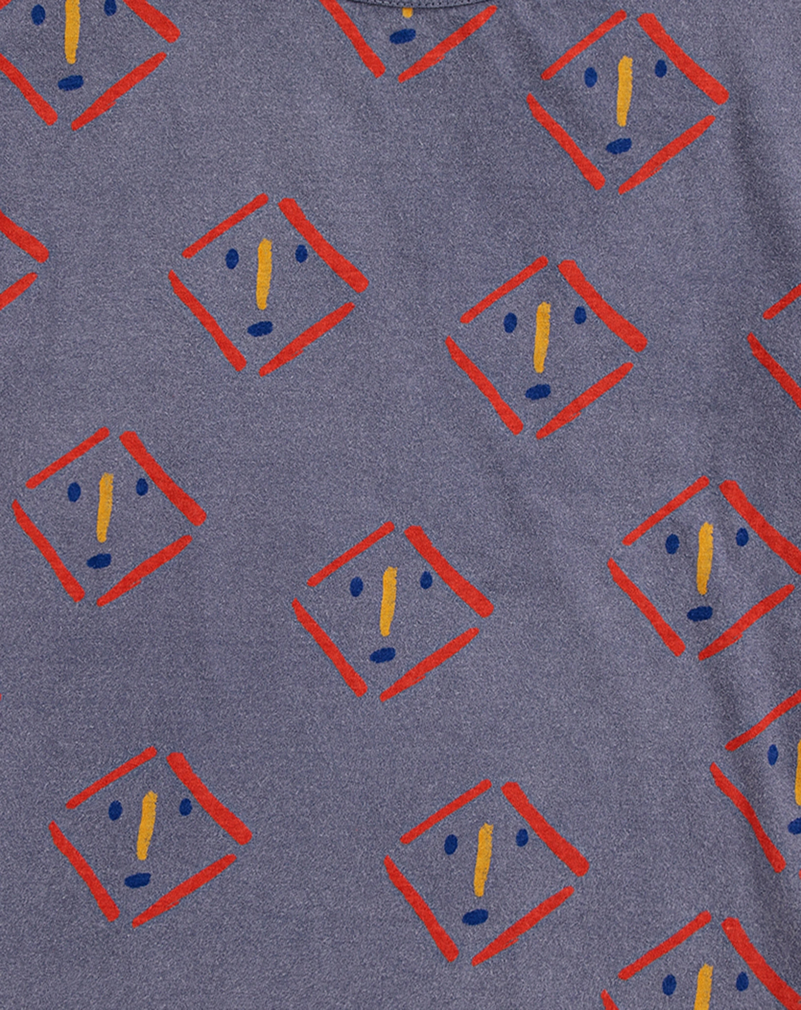 T-Shirt MASKS OLL OVER in prussian blue