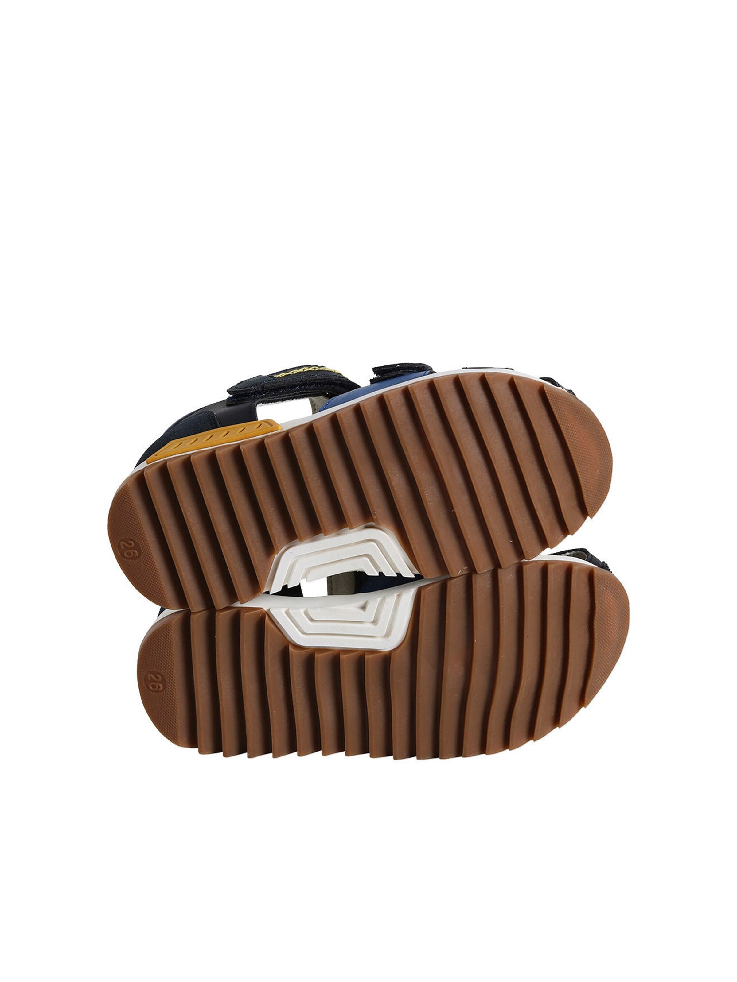 Vertbaudet Kinder Klett-Sandalen nachtblau/blau