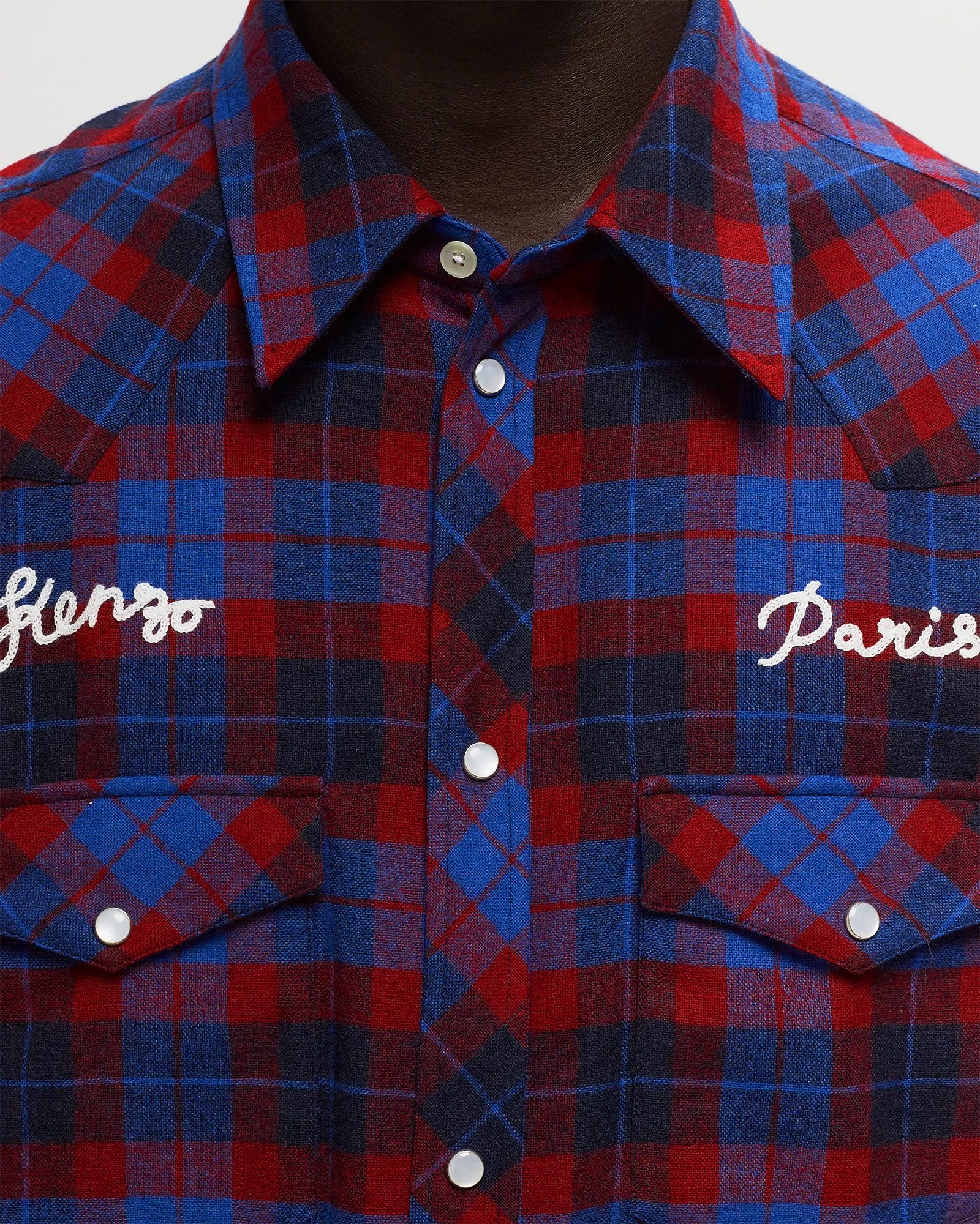 Camisa Kenzo Rue Vivienne 1970 Western