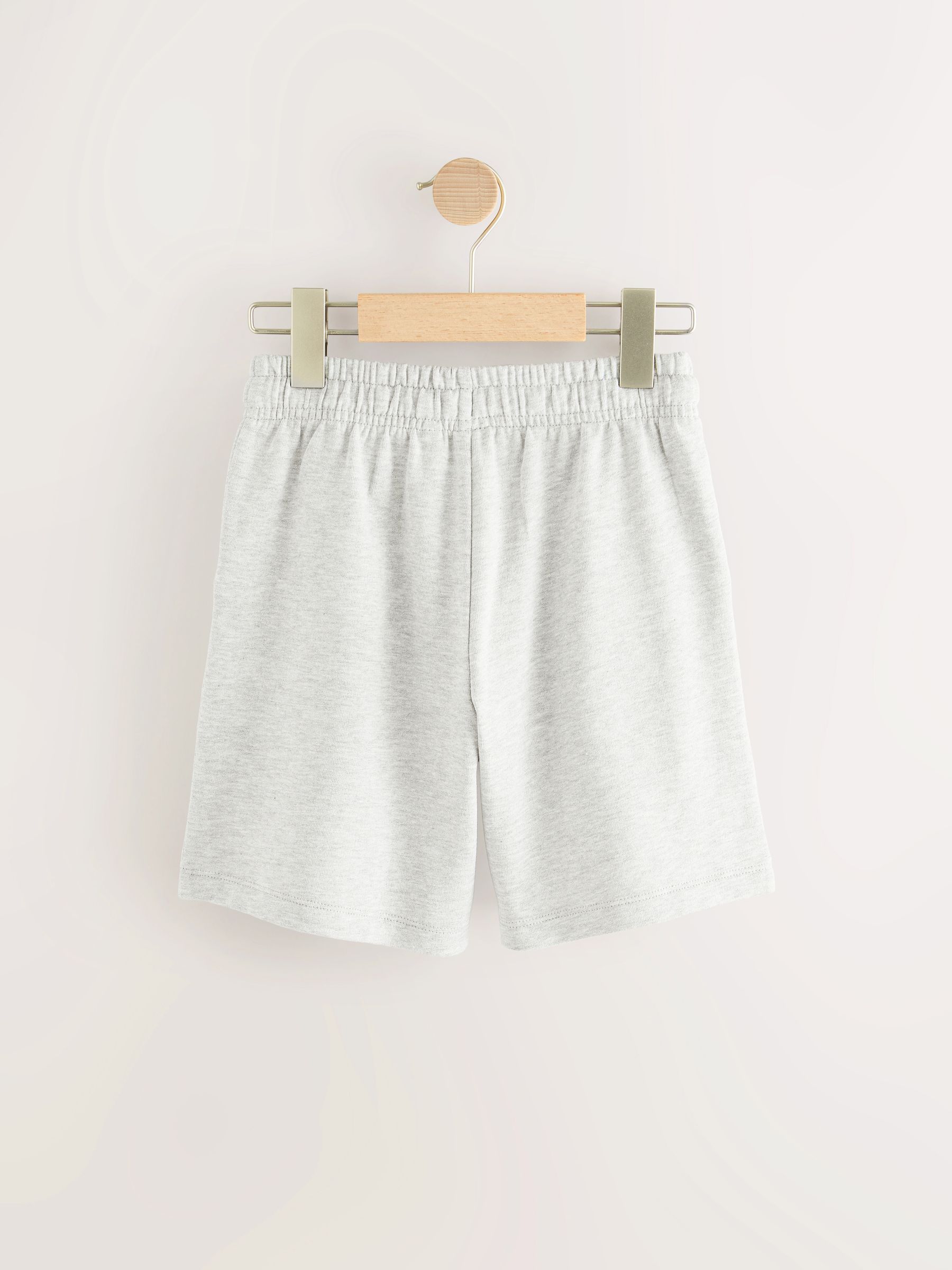 Grijs gemêleerd - Basic short (3-16jr)